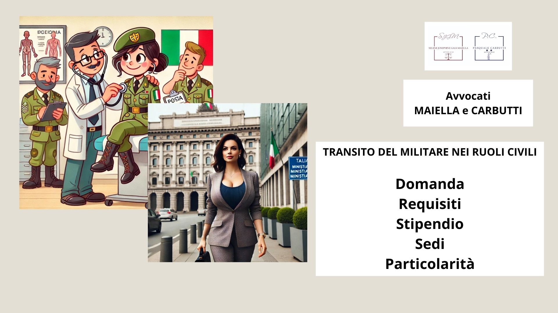 Transito dei militari nei ruoli civili: cosa prevede la circolare del Ministero